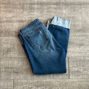 Kut from the Kloth Women's Straight Leg Jeans - Dark Blue